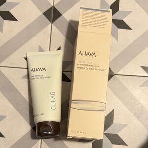 AHAVA Time to Clear Purifying Mud Mask - Cream and Brown